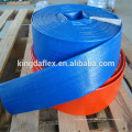 6 Inch PVC Lay Flat Hose / Blue PVC Water Discharge Hose /PVC Drip Irrigation Hose